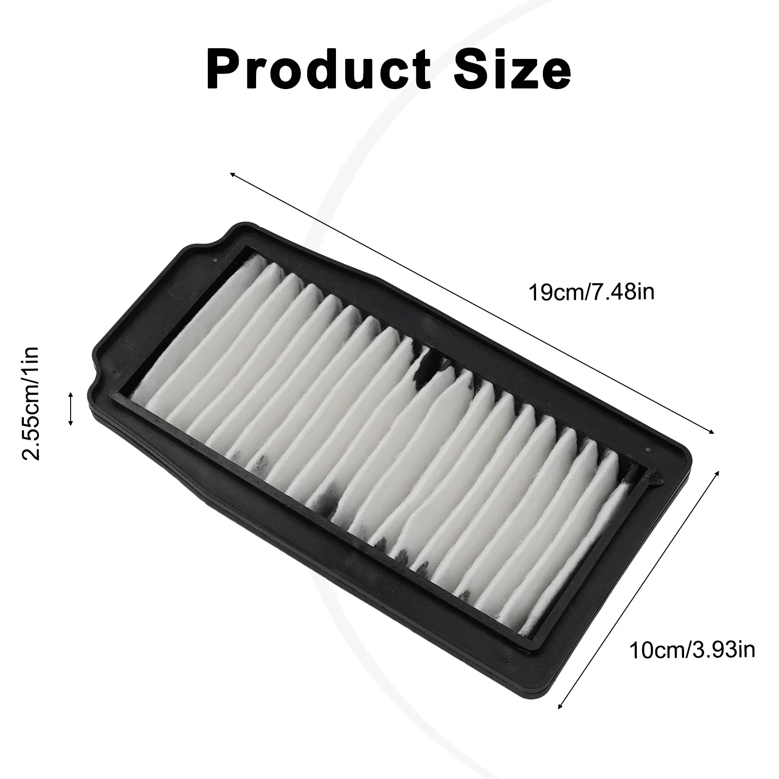 Motorcycle Accessories Air Filter 13780-48H00 Filter Plastic SUZUKI GW250 Inazuma 250 Replacement High Quality