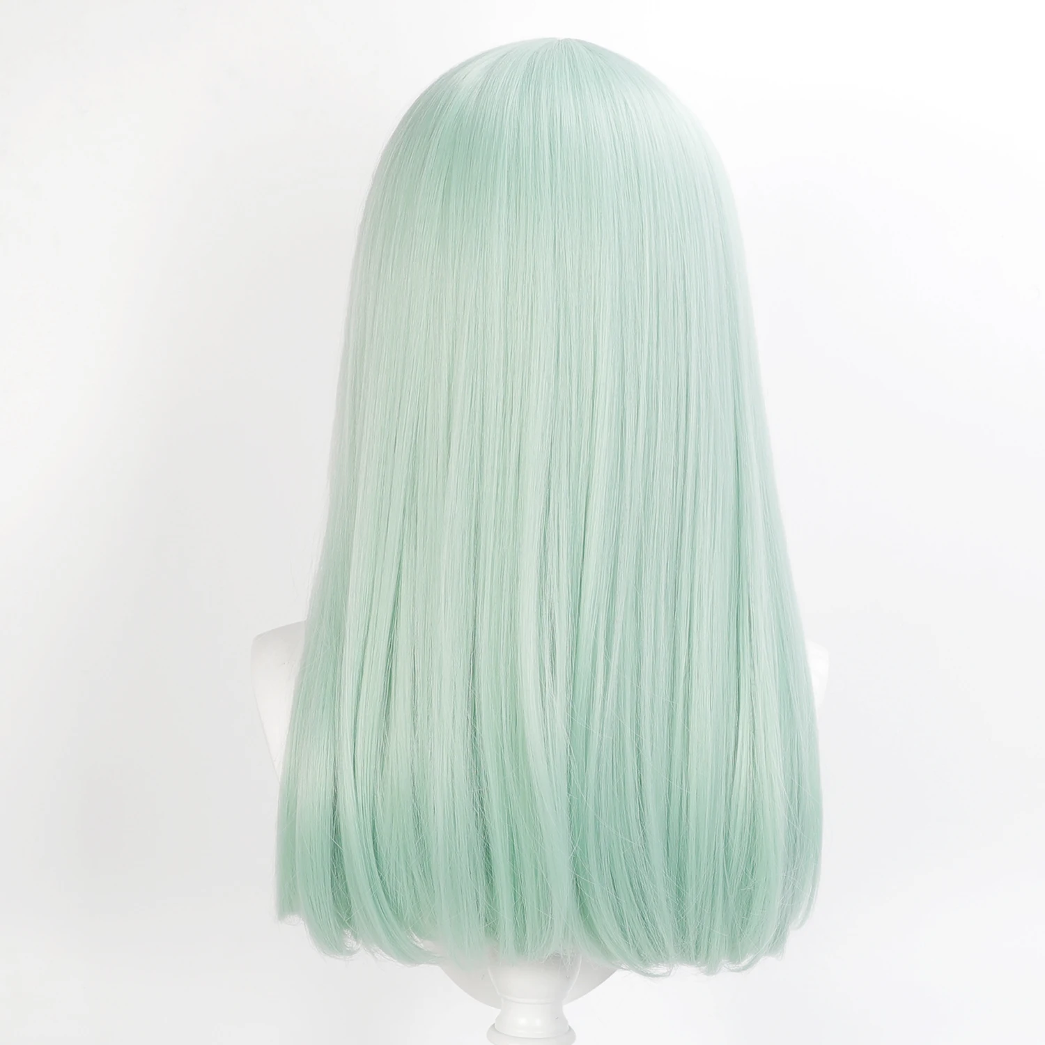 วิกผมอนิเมะ วิกคอสเพลย์ Mortis จาก Arknights × BanG Dream Ave Mujica วิกผมสำหรับเล่นเกมส์ครอสโอเวอร์ วิกผมสีเขียวใยสังเคราะห์สำหรับงานปาร์ตี้อนิเมะ