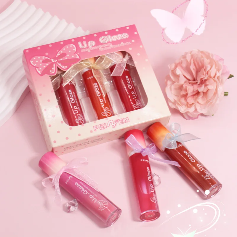 

Mirror Lip Gloss Suit Matte Surface Water Light Moisturizing Moisturizing Lip Lacquer