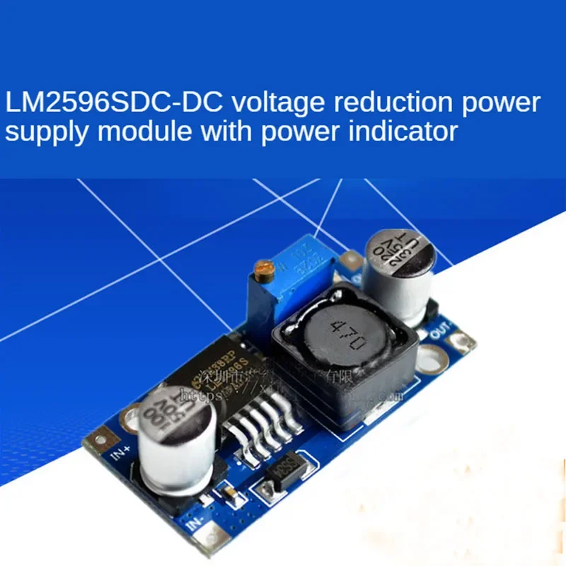 LM2596S 5 sztuk/partia moduł mocy DC-DC Buck BUCK Buck 3A regulowany moduł regulacyjny LM2576