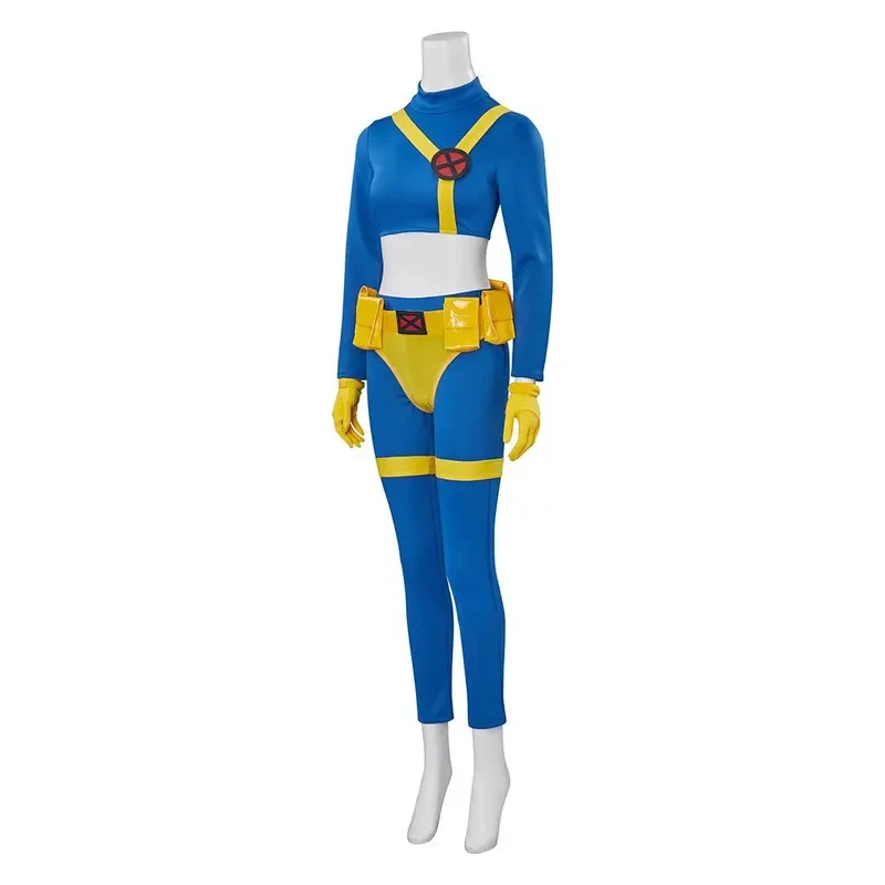

KKL3Cyclops Cosplay Costume Women Cartoon X Superhero Halloween Carnival Party Outfits k15[[