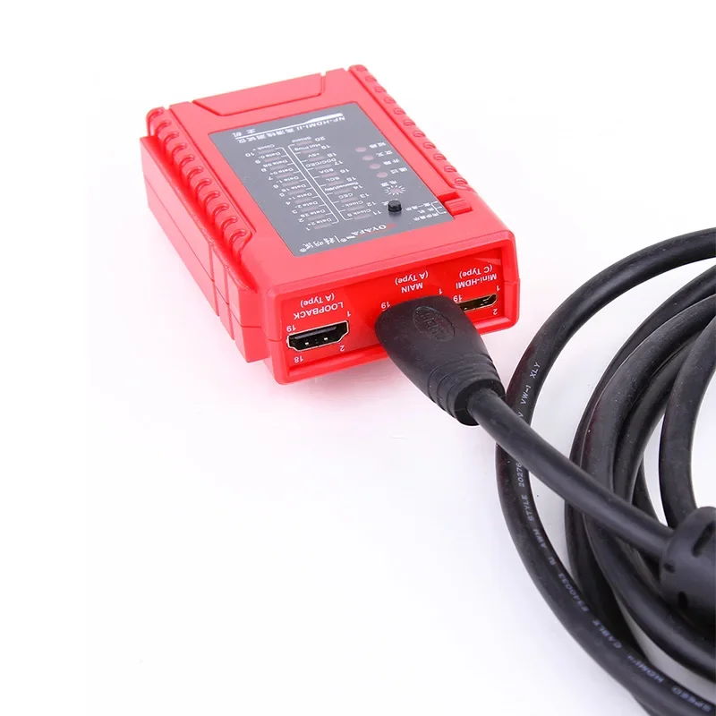 Imagem -03 - Noyafa-máquina Portátil Hdmi Tester Alta Definição Rede Cabo Tester Cabo Finder Ferramentas Multifuncionais Nf611 622