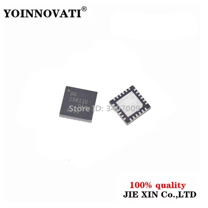 

1 шт./лот BQ25611D BQ25611DRTWT BQ25611DRTWR QFN-24 аудиоусилитель