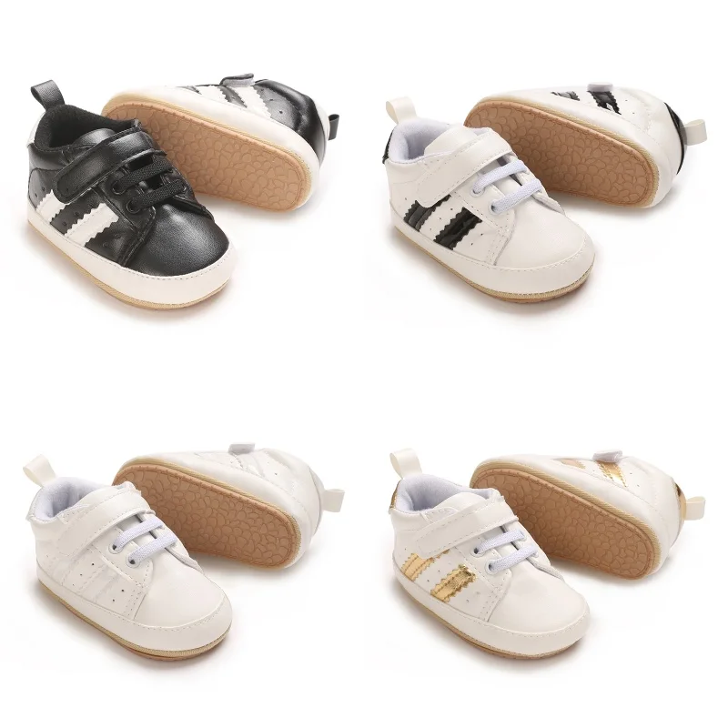 

Spring and Autumn New Baby Walking Shoes 0-12 Months Old Versatile Sports Shoes For Newborns Soft Rubber Soled Baby Shoes