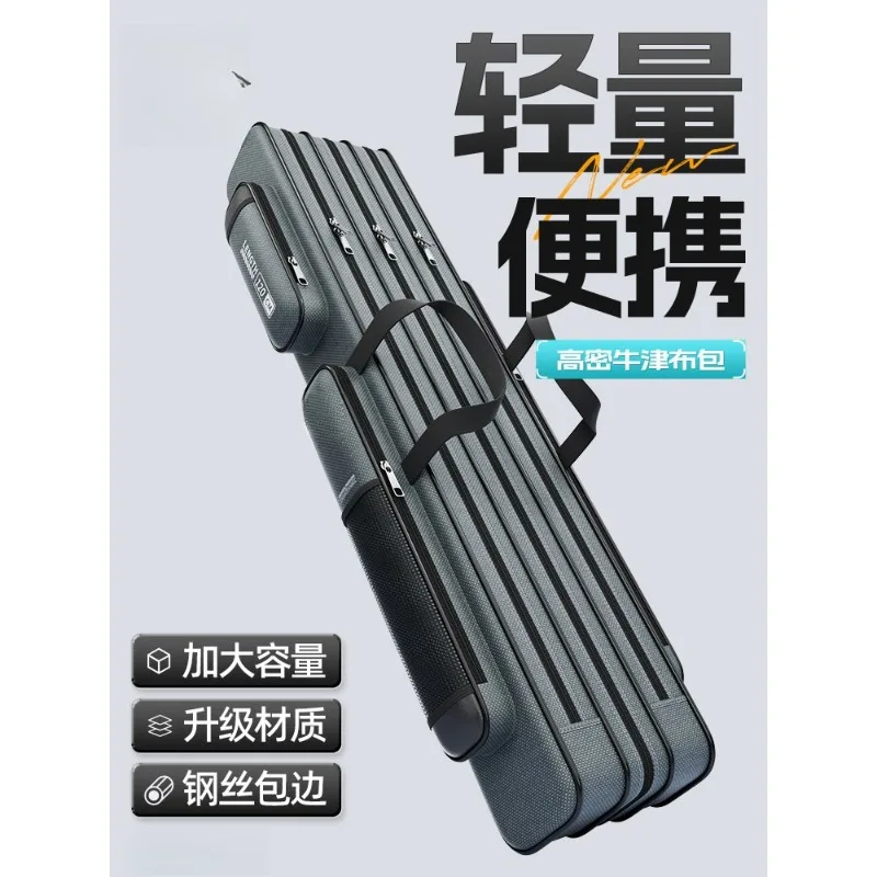 New Thickened Large Capacity Fishing Rod Bag Lightweight Storage Bag Special For Sea Fishing Rod Tackle