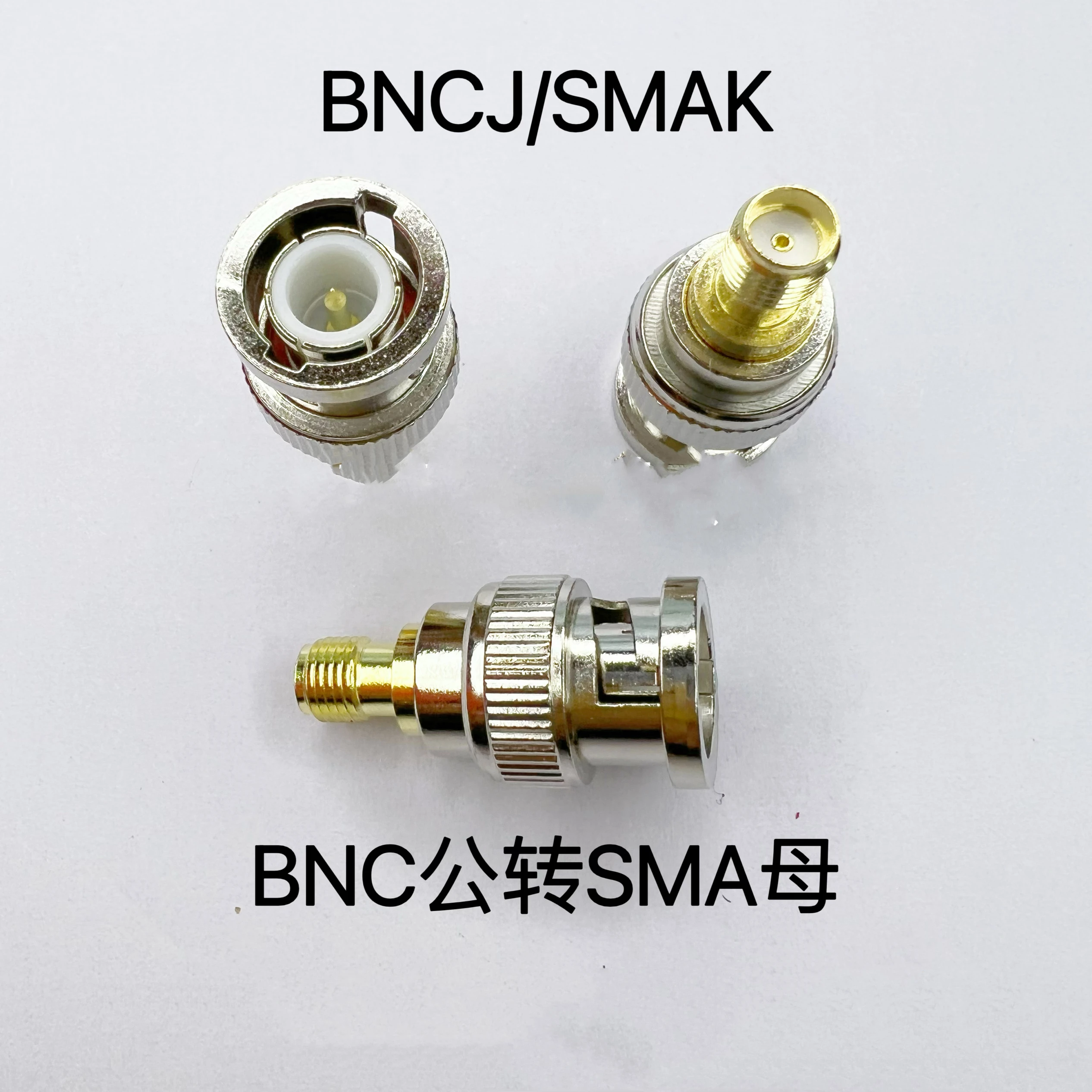 Adaptador SMA a BNC Q9 Head/BNC Macho BNC Hembra a SMA Macho SMA-K a BNC-K BNCJ/SMAK
