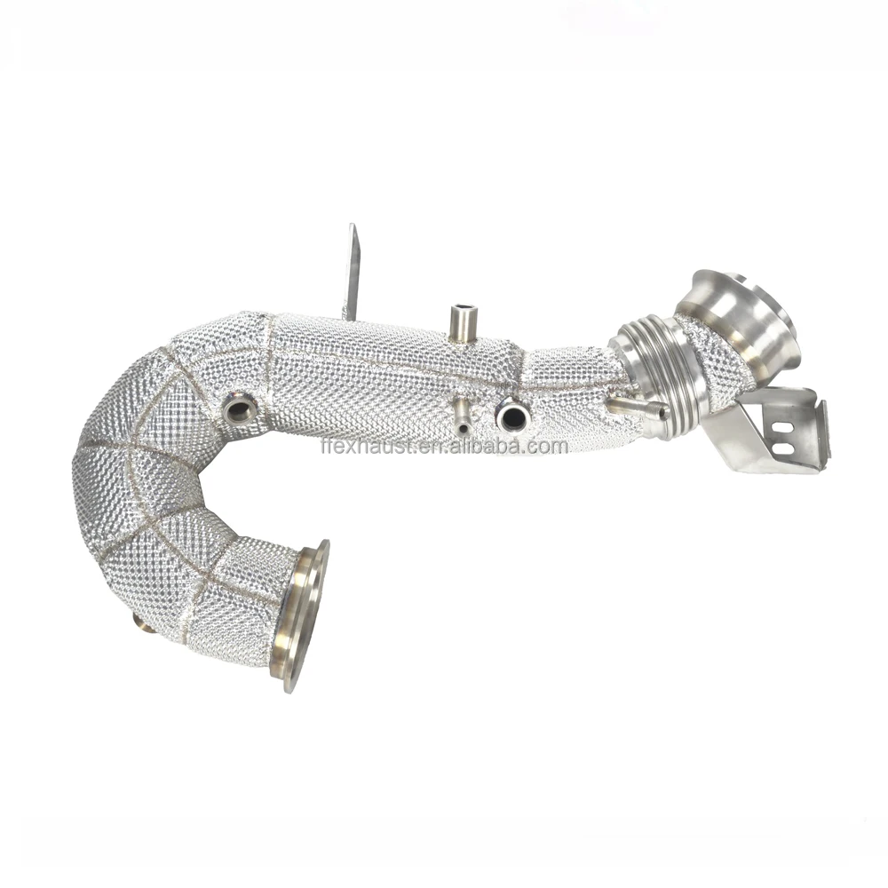 

Hot Selling Exhaust Downpipe for Mercedes-Benz AMG GT43 GT50 GT53 E53 GLE53 CLS53 GLS53 S450 S500 M256 3.0T Exhaust Downpipe