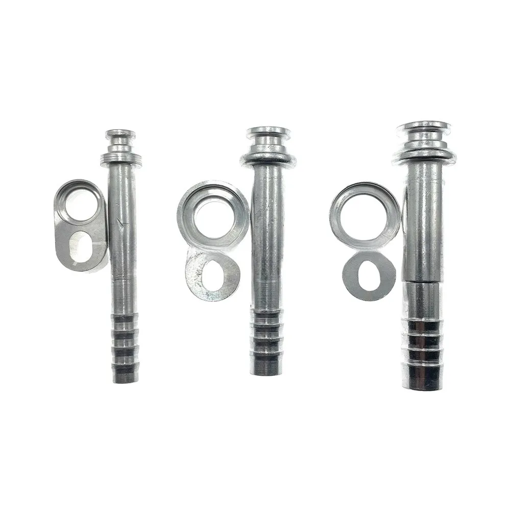 Automotive Refrigerant Hose Kit with Adjustable Clamp and Aluminum Alloy Fittings for Efficient Cabin Cooling Performance
