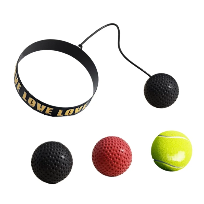 

Speed ball boxing reaction ball head-mounted home training equipment combat fighting Sanda venting decompression ball