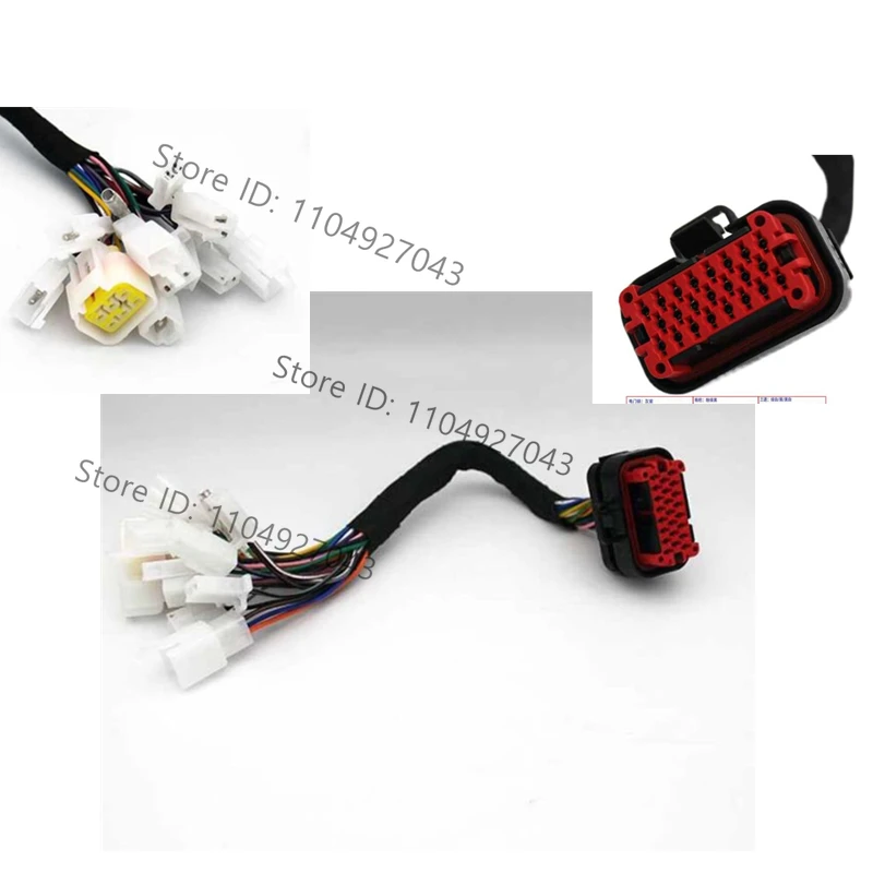 waterproof second generation amp plug-in function line for  VOTOL  controller EM150-2/EM200-2EM260 EM350