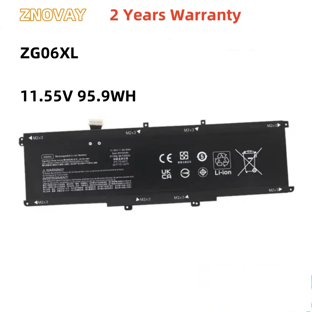 

ZNOVAY ZG06XL 8310mAh Battery For HP Elitebook 1050 G1 Series For ZBook Studio X360 G5 Series HSTNN-IB8H HSN-Q11C L07046-855