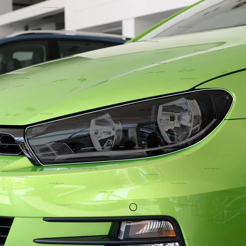 

Для VW Scirocco (2008-2017) Пленка против царапин для наружных фар, цвет фар, запасные части, наклейки