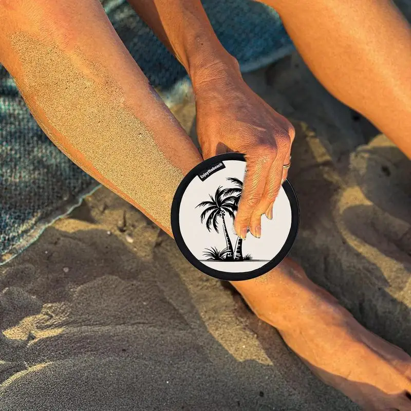 مزيل الرمل للشاطئ، منظف صديق للبشرة بدون ماء، ممحاة رمل لطيفة، ملحقات أدوات الشاطئ يجب اقتناؤها لقضاء العطلات