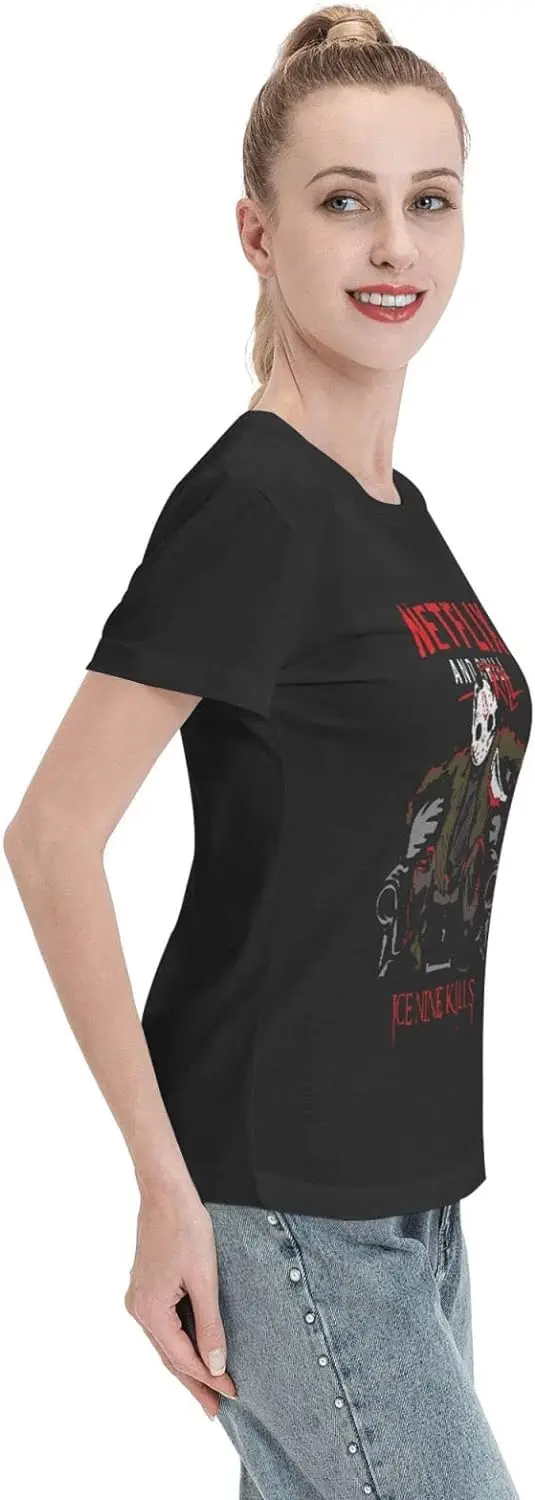 T-Shirts Youth Womens Tee Fashion Tshirts Lightweight Casual Shirt Summer Tops