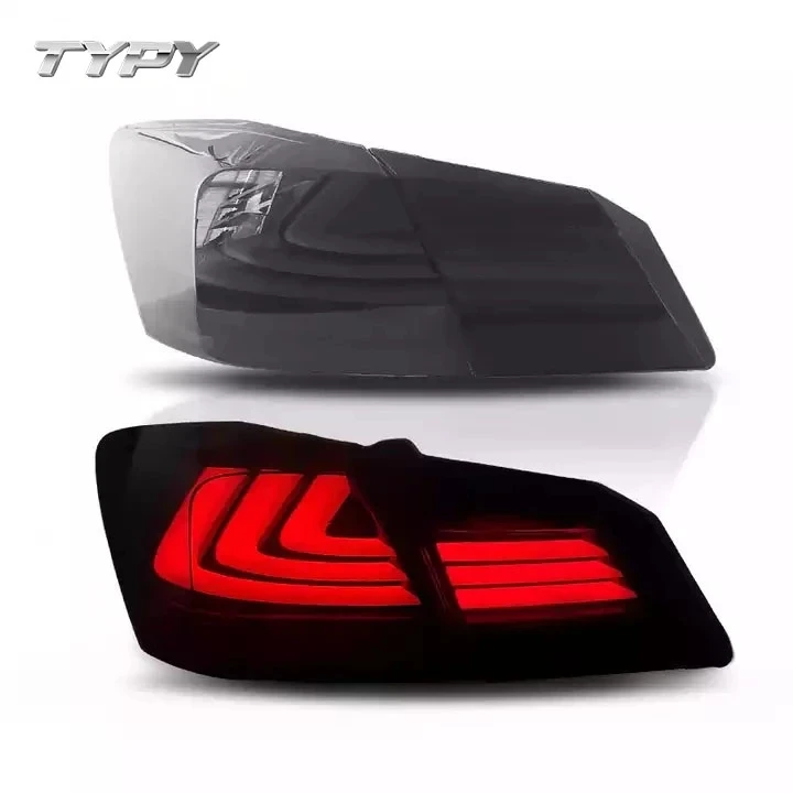 Luces traseras LED modificadas de 9. a generación, conjunto de lámpara trasera 2014-2016, luz trasera indicadora secuencial para Honda Accord 9.5th