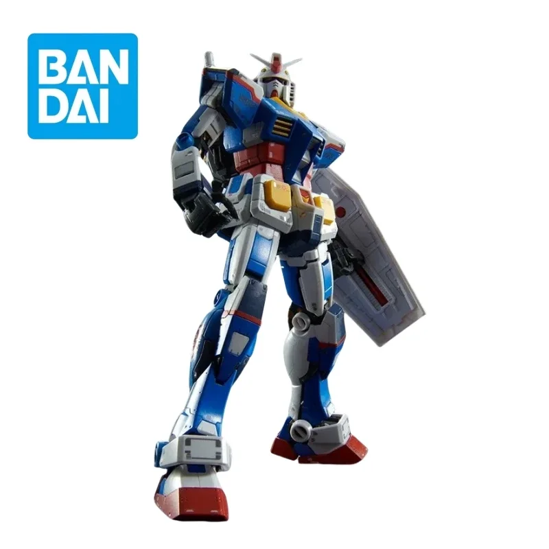 

Genuine Bandai Anime Gundam RX-78-2 Team Bright RG 1/144 PB Assembly Model Toy Action Figure Gift Collection Decoration Children