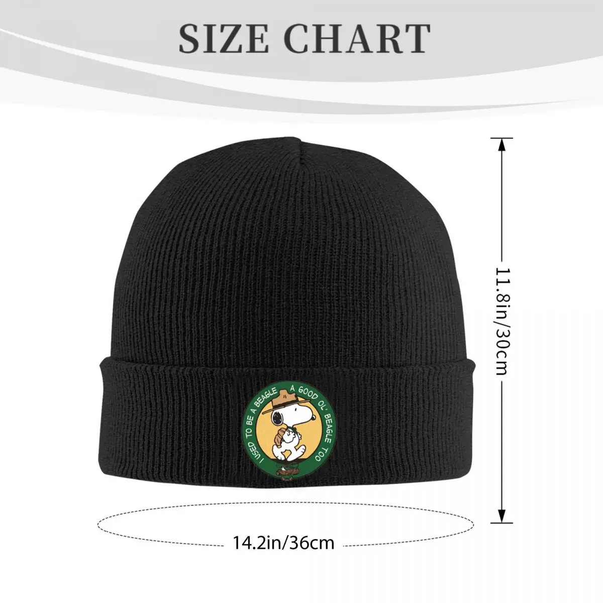 بيغل الكلب سنوبي بونيه القبعات Skullies Beanies للجنسين الكبار Y2K كول مطاطا قبعات صغيرة الخريف Kpop قبعة مخصصة