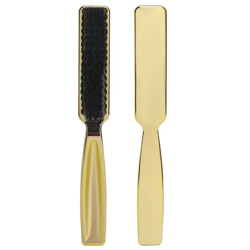 BAAM-Beard Brush- Stiff Boar Bristles For Men's Grooming - Straightens And Promotes Growth - Works With Beard Oil And Balm