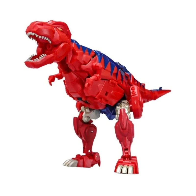 변환 장난감 로봇 장난감 RT-02R RT02R 작은 비율 빨간색 티라노사우루스 렉스 빨간색 폭군 모델 오리지널 박스 컬렉션 선물