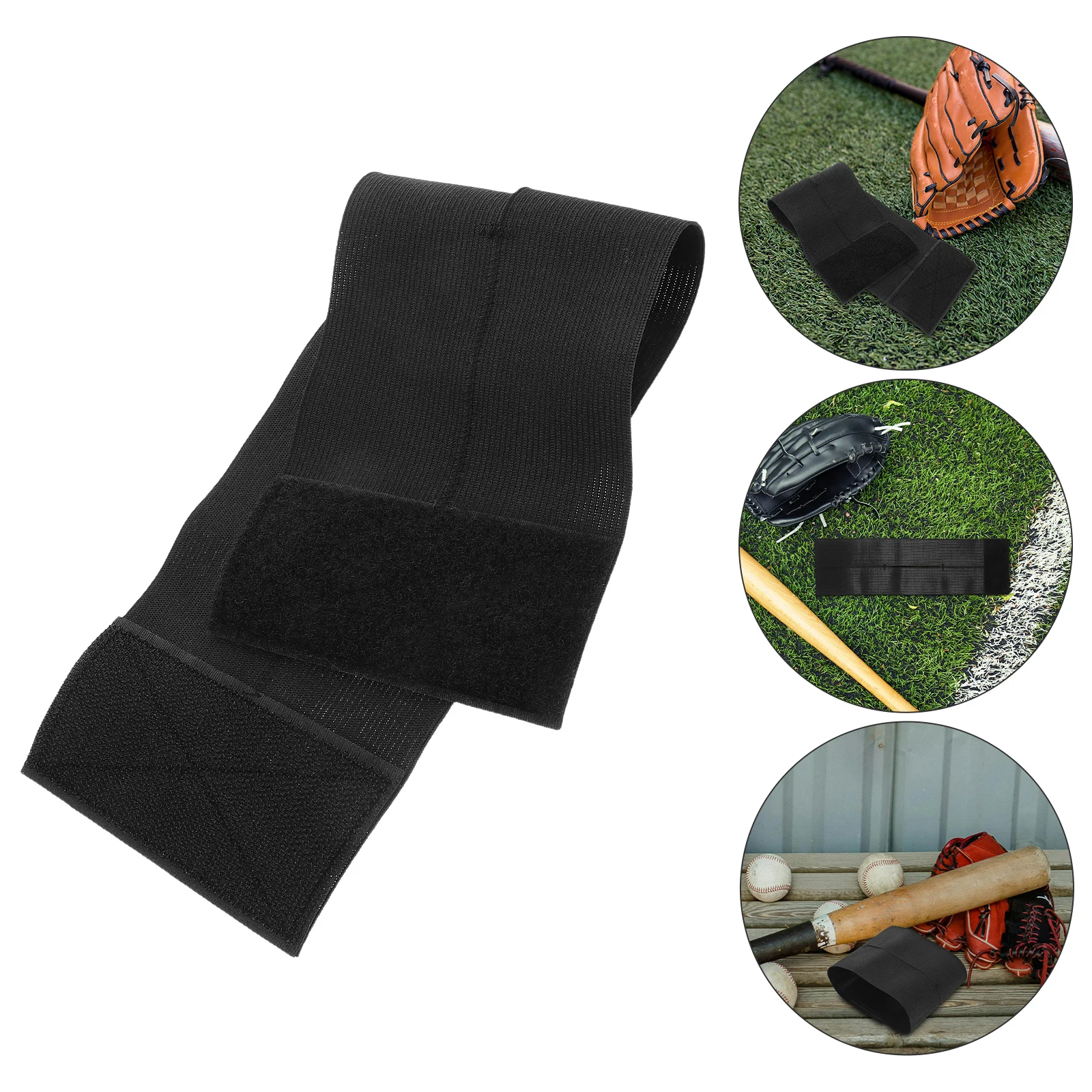 

Elastic Baseball Wraps Band Durable Softball Glove Straps Universal Fit Adult Teen High Elasticity Portable Sport Glove Safety