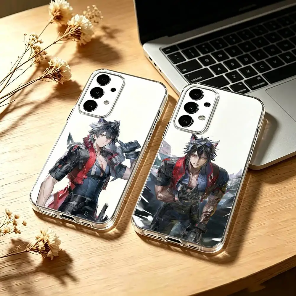 Game-Arknights-Endfield-Wulfgard Phone Case For Samsung S25,S24,S21,S22,S23,S30,Ultra,S20,Plus,Fe Transparent Cover