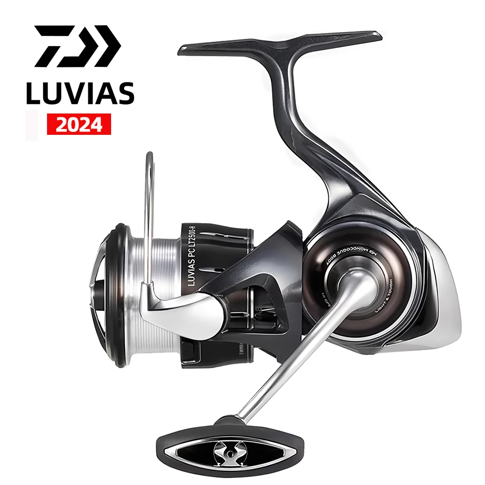 24 DAIWA LUVIAS LT Spinning Fishing Reel 9+1BB Max Drag 12KG Pre-Loading Spinning Wheel Saltwater Wheel