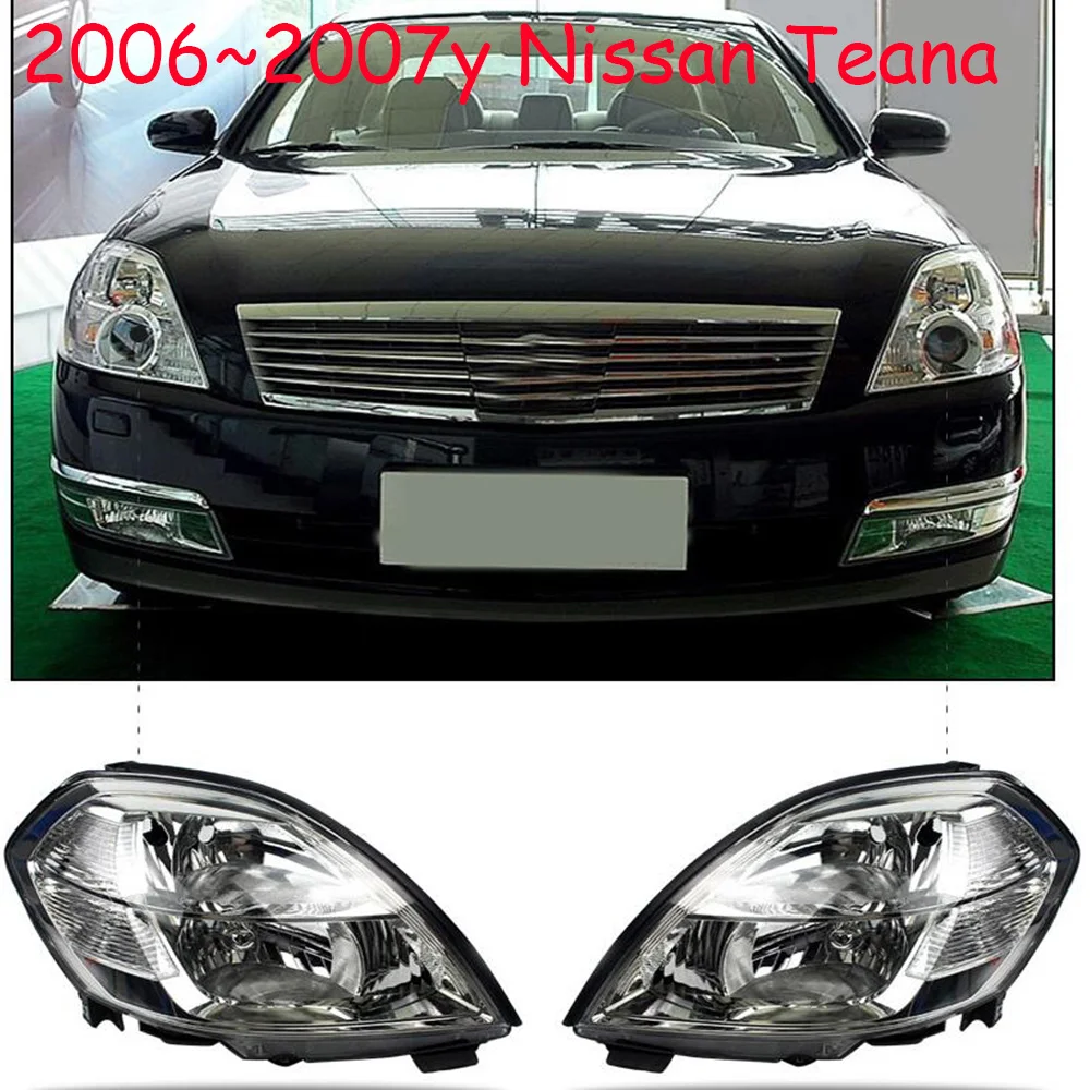 

1pcs car bumper optima headlamp For Nissan Teana headlight 2006~2007y car accessories head lamp for Nissan Teana fog light