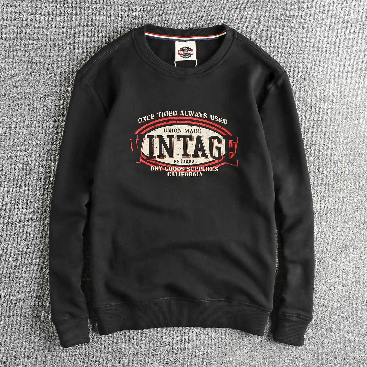 Sudaderas Retro americanas con letras estampadas para hombre, sudaderas con capucha lavadas, jerséis informales de alta calidad, otoño e invierno, 2024