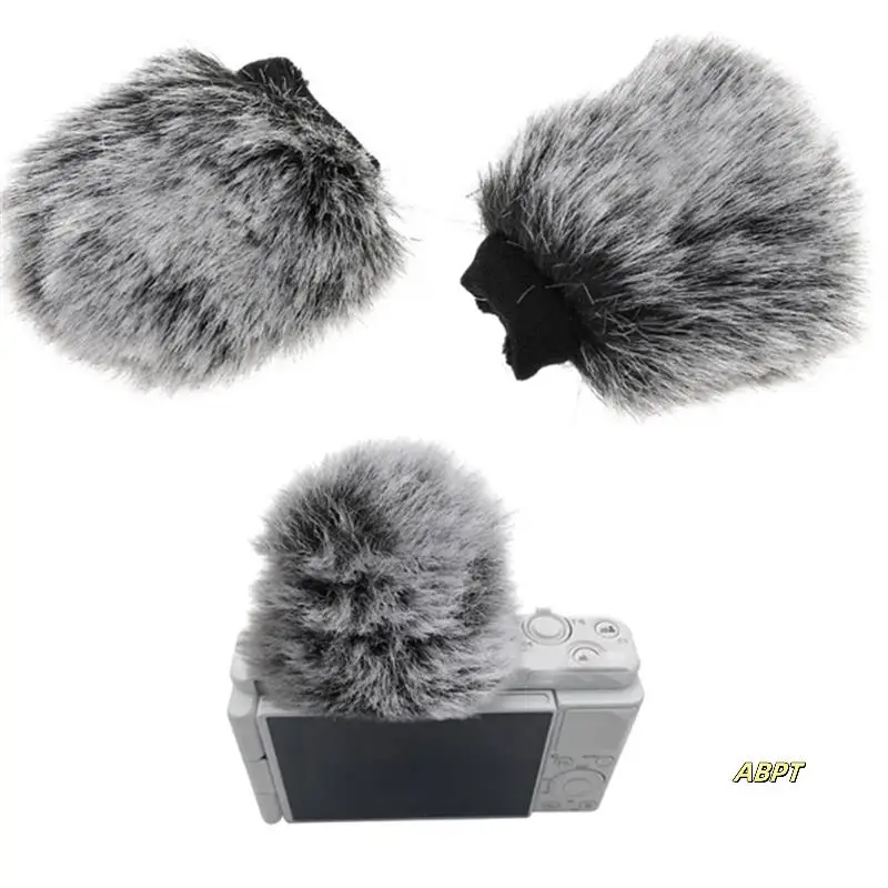 Windshield For ZV1 VLOG Mic Furry Windscreen Muff Wind Cover Perfect For Outdoor Filming Improve Recording