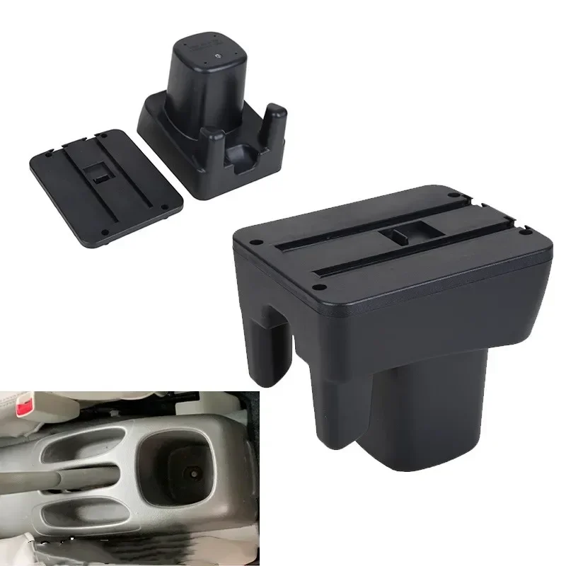 For Toyota Avanza Armrest Box 2009-2015 For Toyota Avanza Center Console Modification Accessories Cup Holder Large Space USB