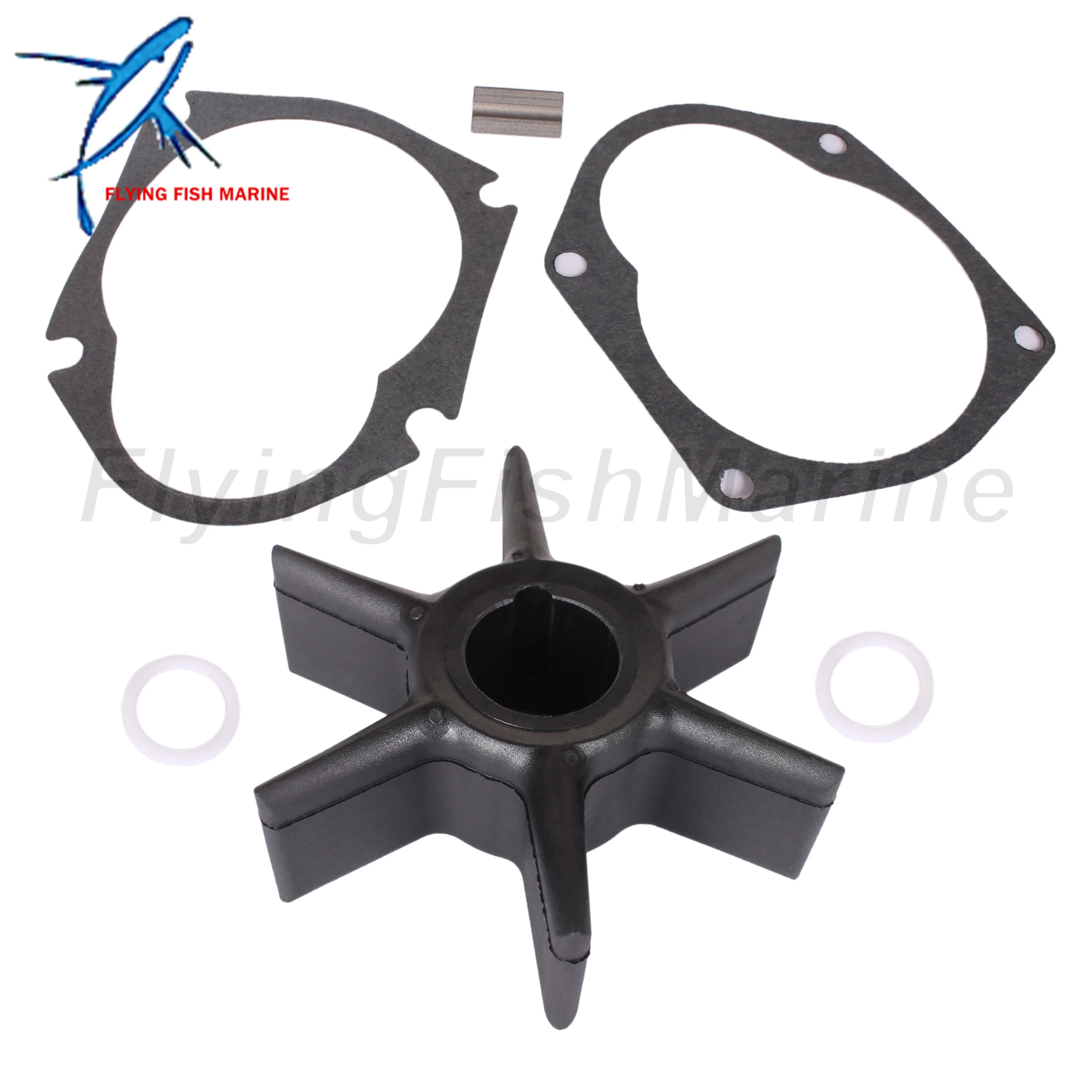 

Ремкомплект водяной помпы (импеллер) 47-19453T 47-19453 18-8900 с ключом и прокладкой для подвесных моторов Mercury Krysler Force 30-75 л.с.