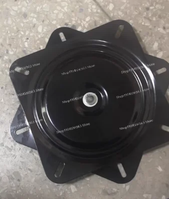 Heavy Duty 6-8 Inch Swivel Seat Base with Ball Bearing & Auto-Return Spring, Replacement for Chair Stool Marine Pilot Seat