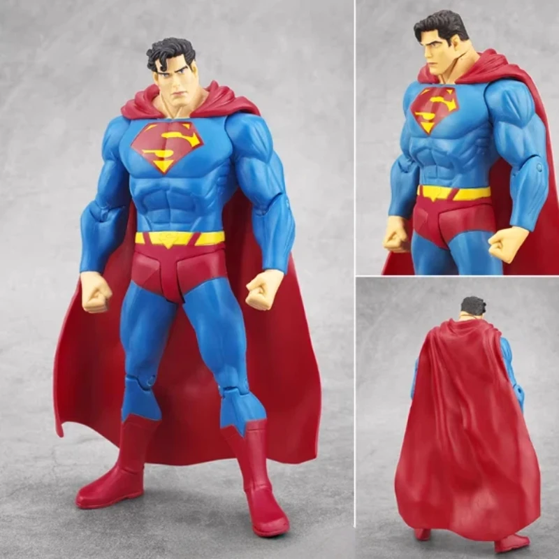 Figura de Anime Super Man de 18 cm, Figura de Acción Atractiva, Modelo de Juguete de Dibujos Animados, Adorno Creativo para Mesa, Regalos Sorpresa para Niños