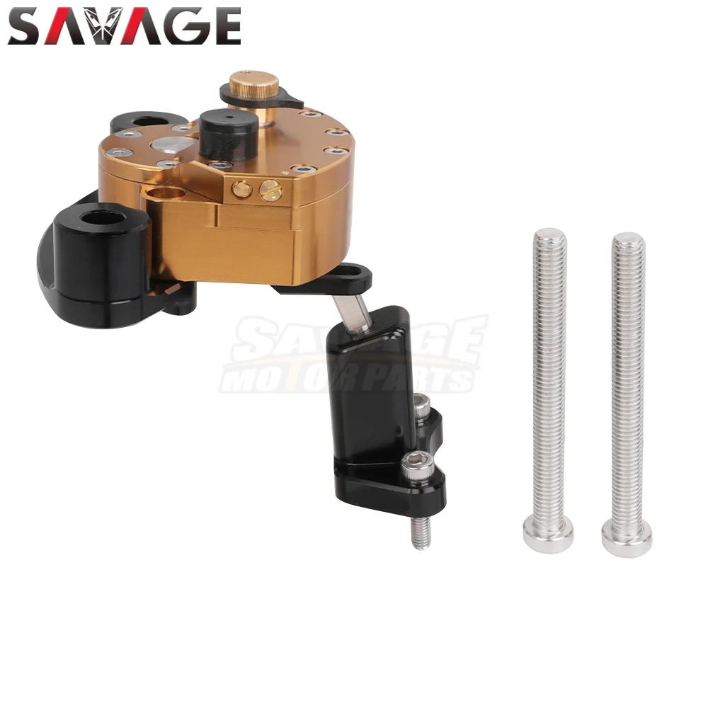 990 ADV التوجيه المثبط استقرار قوس عدة ل 990 مغامرة S دراجة نارية الملحقات الخطي عكس السلامة امتصاص عدة #5