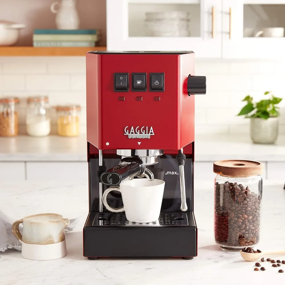 Máquina Espresso Classic Pro, RI9380/47, Vermelho Cereja, 1.3L