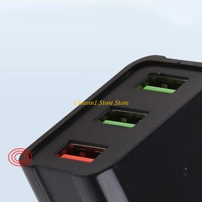 A3PC Quick for QC USB Clip Adapter Fast Charging Block 12-24V