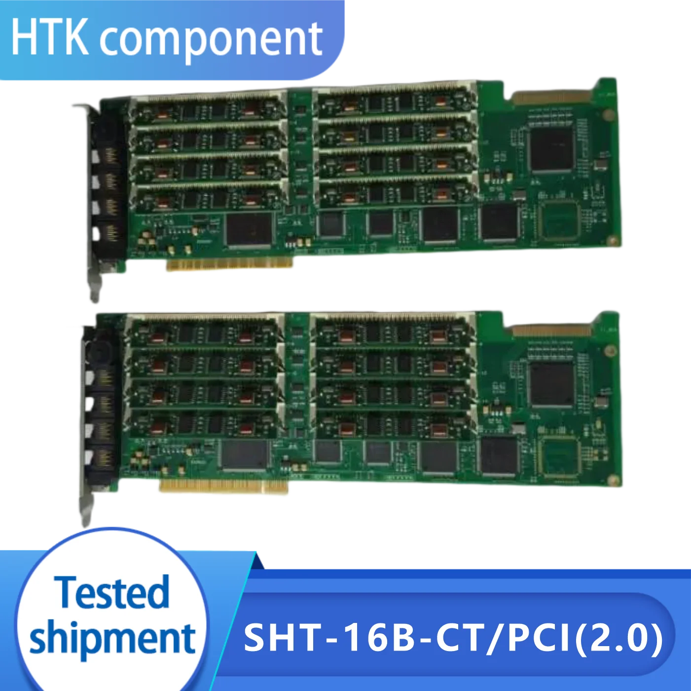 100% Test Working 1PCS Sanway voice card SHT-16B-CT/PCI(2.0) board