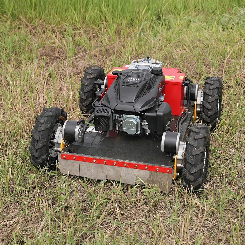 Cheap remote control petrol lawn mower zero turn riding robot  automatic gps