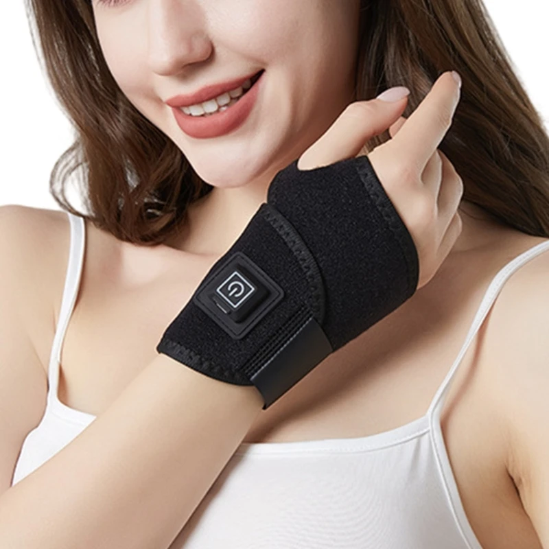 U2JD Hot & Cold Wrist Pad Rechargeable Heated Wrist Support Wrist Heating Pad