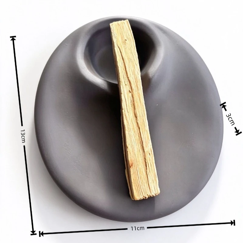 Ethnic Handmade Palo Santo Holder Zen Vintage Incense Stick Holder Craft Incense Accessories Palo Santo Burning Tray Relaxing