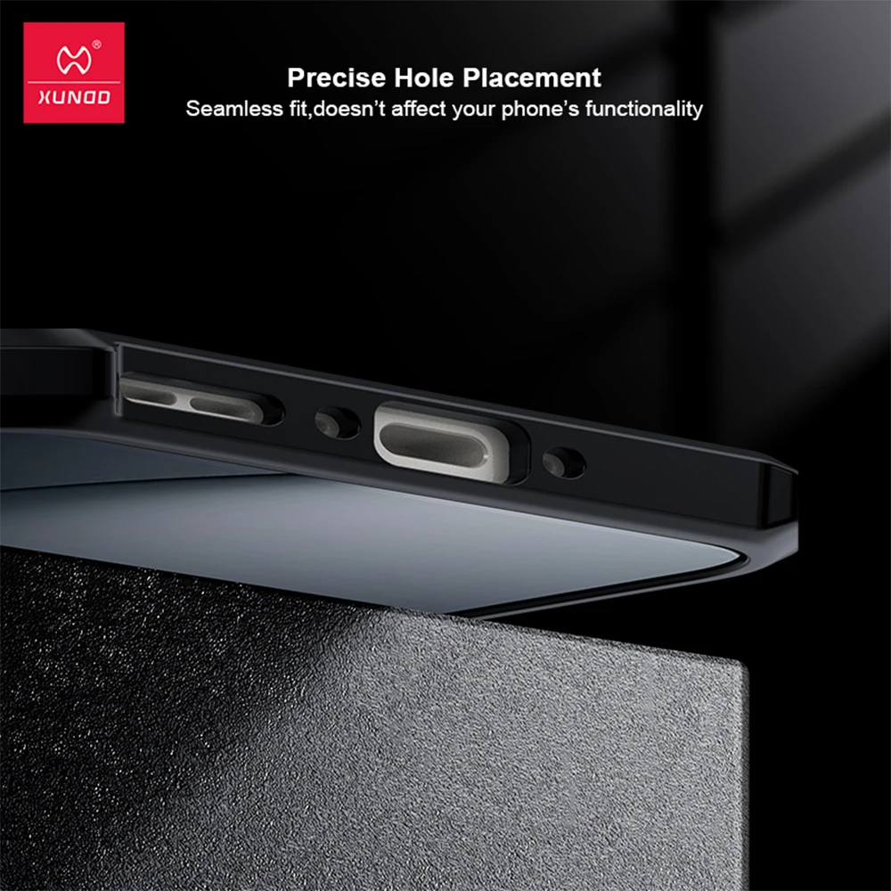 Przezroczyste etui XUNDD do OPPO Find X9 / X9 Pro, odporne na upadki i wstrząsy, przezroczysta osłona z bumperem, wysokiej jakości ochronne etui na telefon. — zdjęcie produktu 6