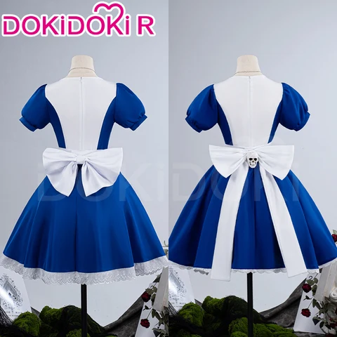 Косплей костюм Алиса из игры Alice Madness Returns, женский, плюс размер