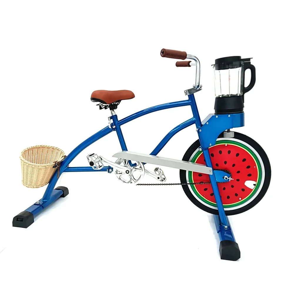EXI Blender Unicycle Blue Professional Drinkware Cruiser Fixed Gear Stationary Bikes