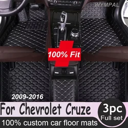 Car Floor Mats For Chevrolet Cruze Sedan 2009 2010 2011 2012 2013 2014 2015 2016 Car Accessories