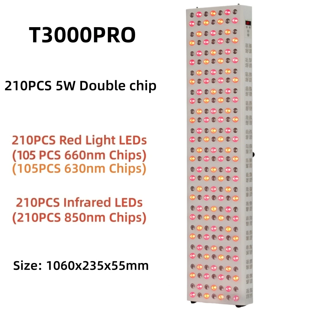 EU Stekker LED Rood Lichttherapie Paneel Lamp 660nm 850nm Infrarood LED Beauty Apparaat voor Gezicht en Lichaam Anti-veroudering Pijnbestrijding