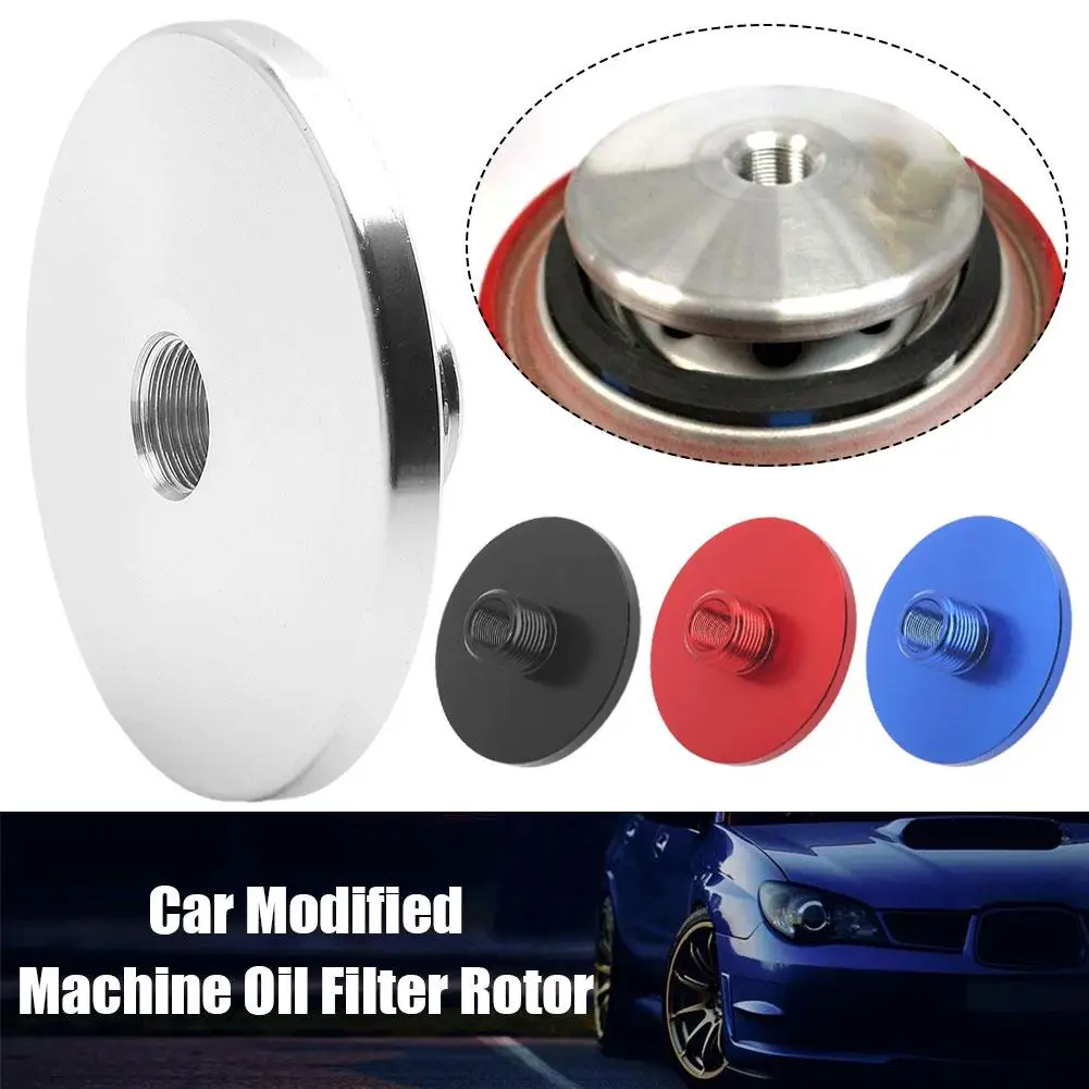 Aluminum Oil Filter Adapter 1/2-28 To 3/4-16 X 2.5 Solvent Oil DIA-RS-OFI054 Threaded Car Automotive Filter Trap Adapter Fu F8A8