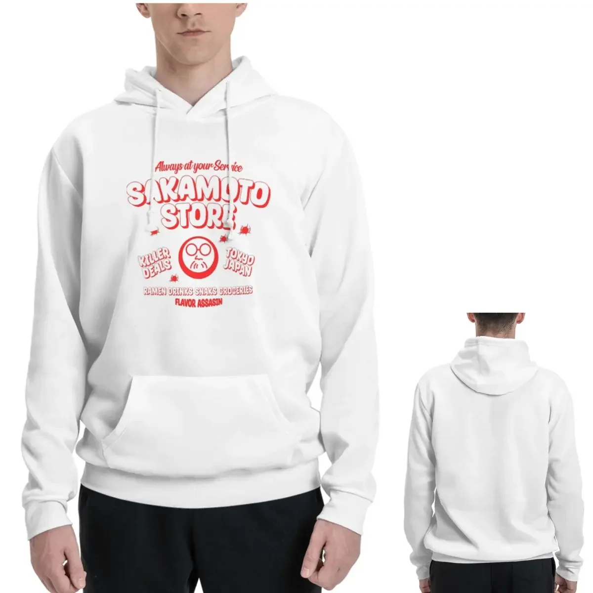 

Sakamoto Days STORE Hoodies Men Women Casual Pullover Sweatshirt Fashion Long Sleeve Streetwear Autumn Winter