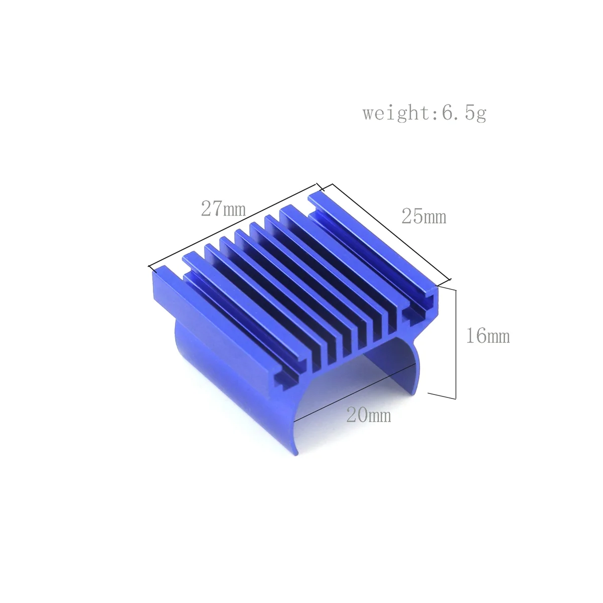 TRX4M 180 Motor Cooling Heat Sink for TRX4 TRX4-M 1/18 RC Crawler Car Upgrade Parts Accessories, Blue