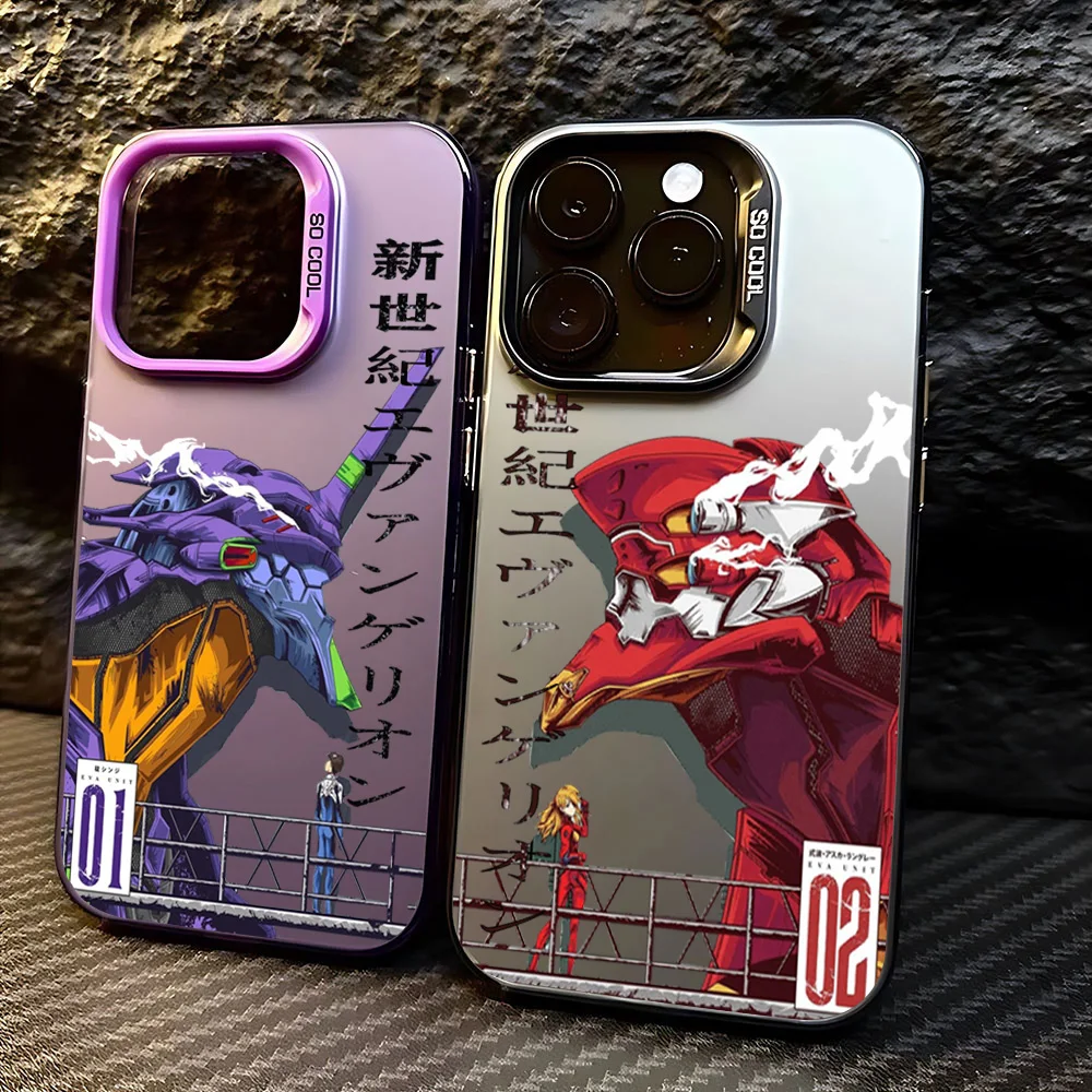 Anime Case for E-Evangelions Samsung Galaxy S25 S24 S23 S22 S21 S20 Note20 Ultra Plus FE M31 4G 5G Matte Shockproof Back Cover