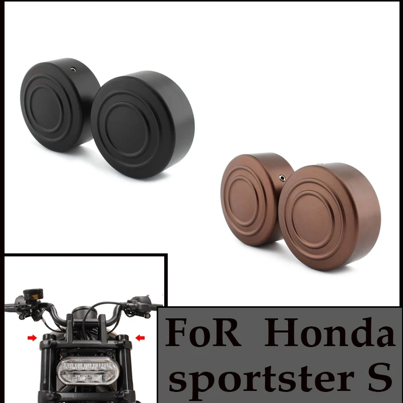 

2Pcs Motorcycle Upper Fork Stem Nut Cap Covers For Harley Davidson Sportster S 1250 RH1250S 2021 2022 2023